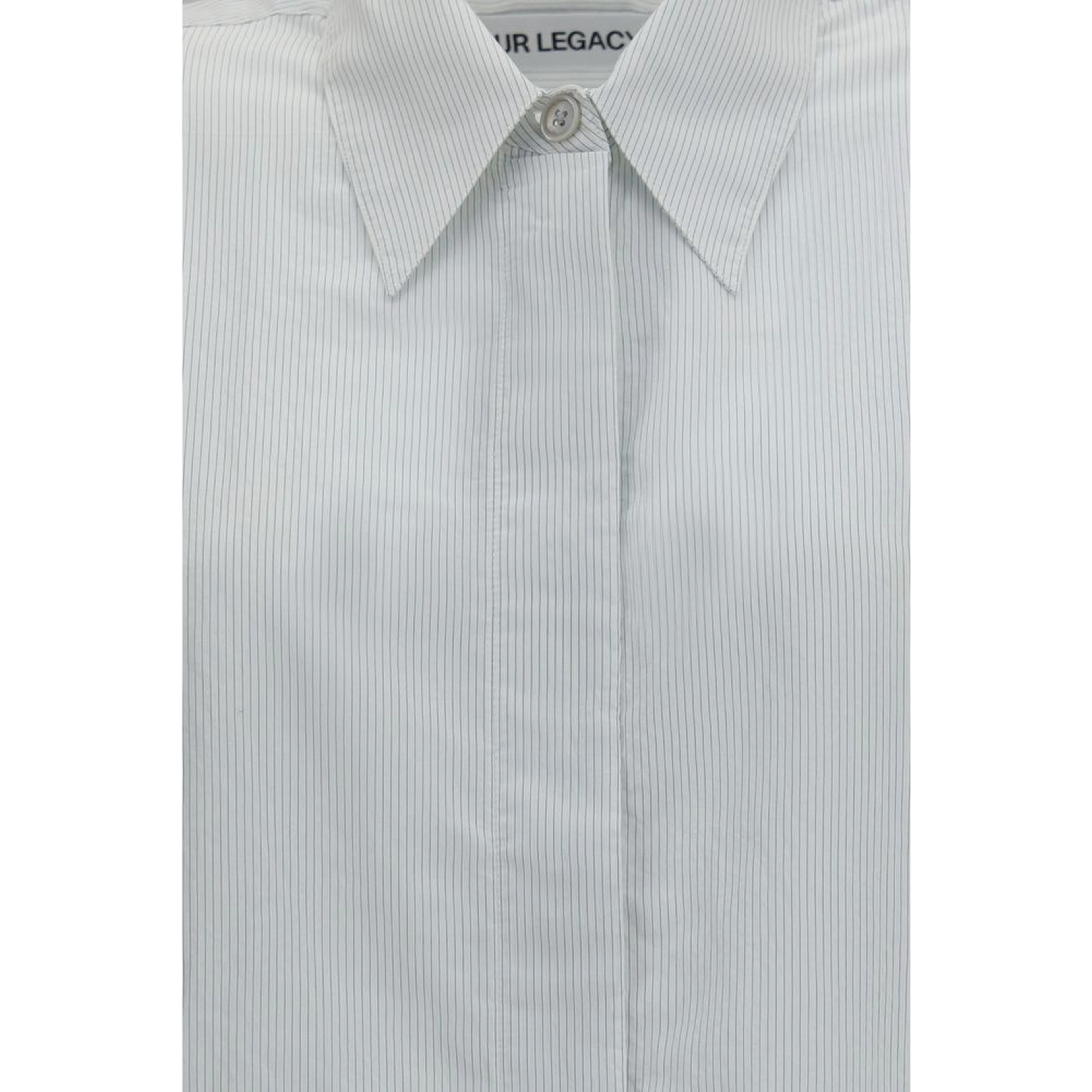 White Modal Pattern Shirt