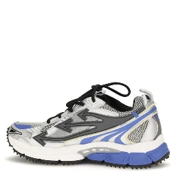 Gray Polyethylene Athletic Sneakers