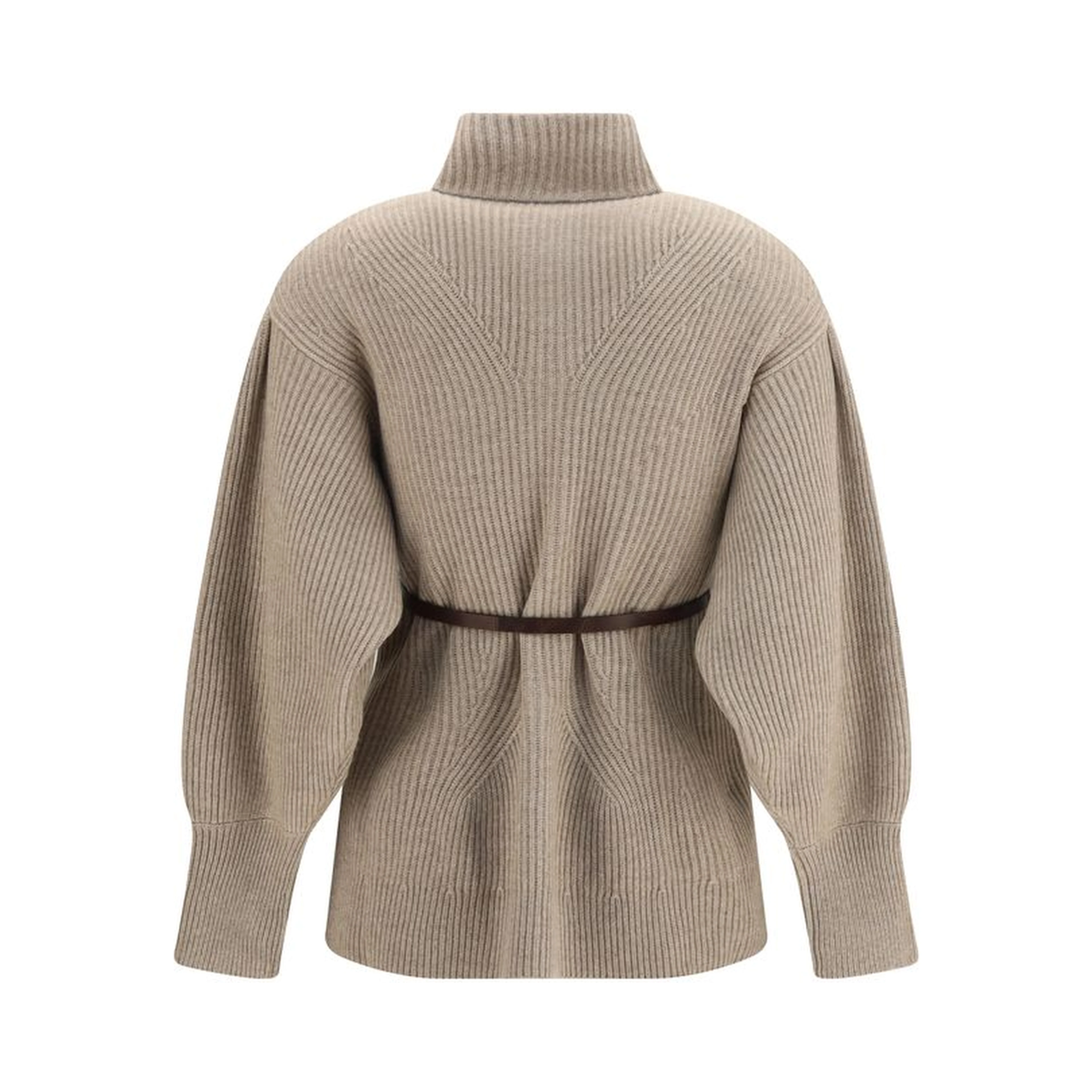 Beige Wool Oves Aries Cardigan