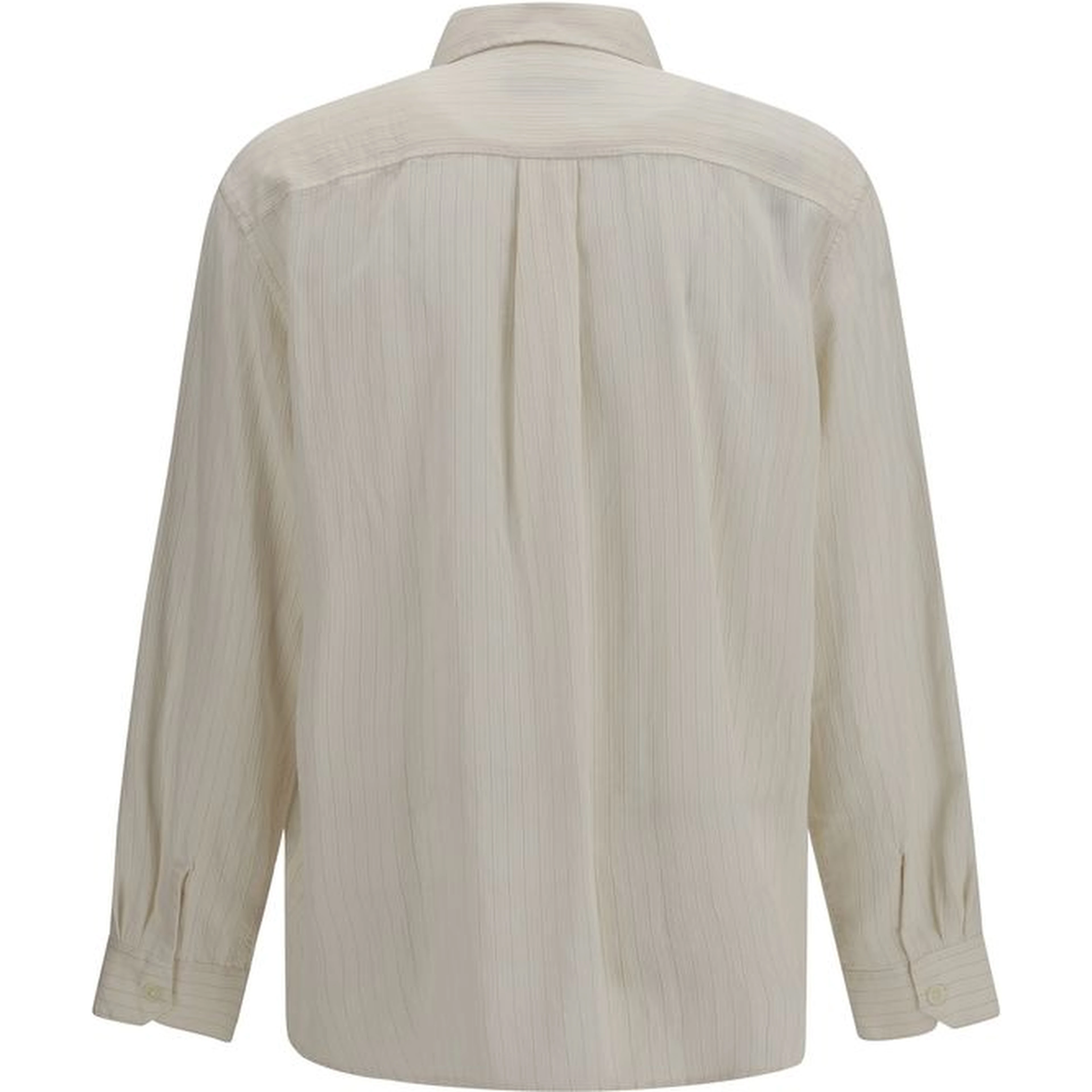 Beige Lyocell Pattern Shirt
