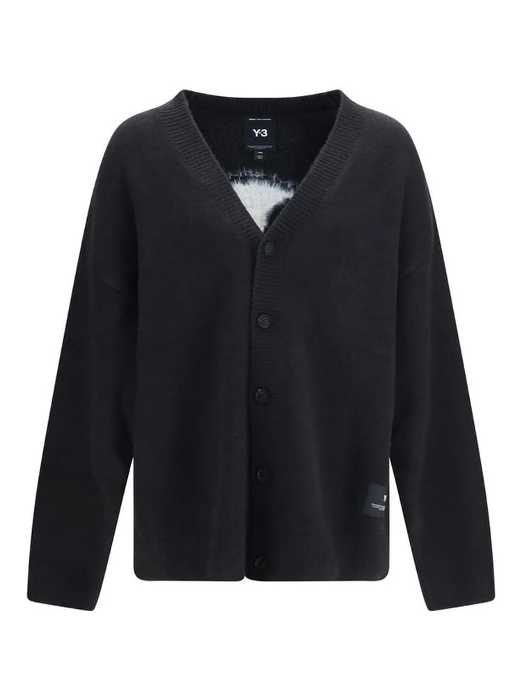 Black Polyamide Cardigan