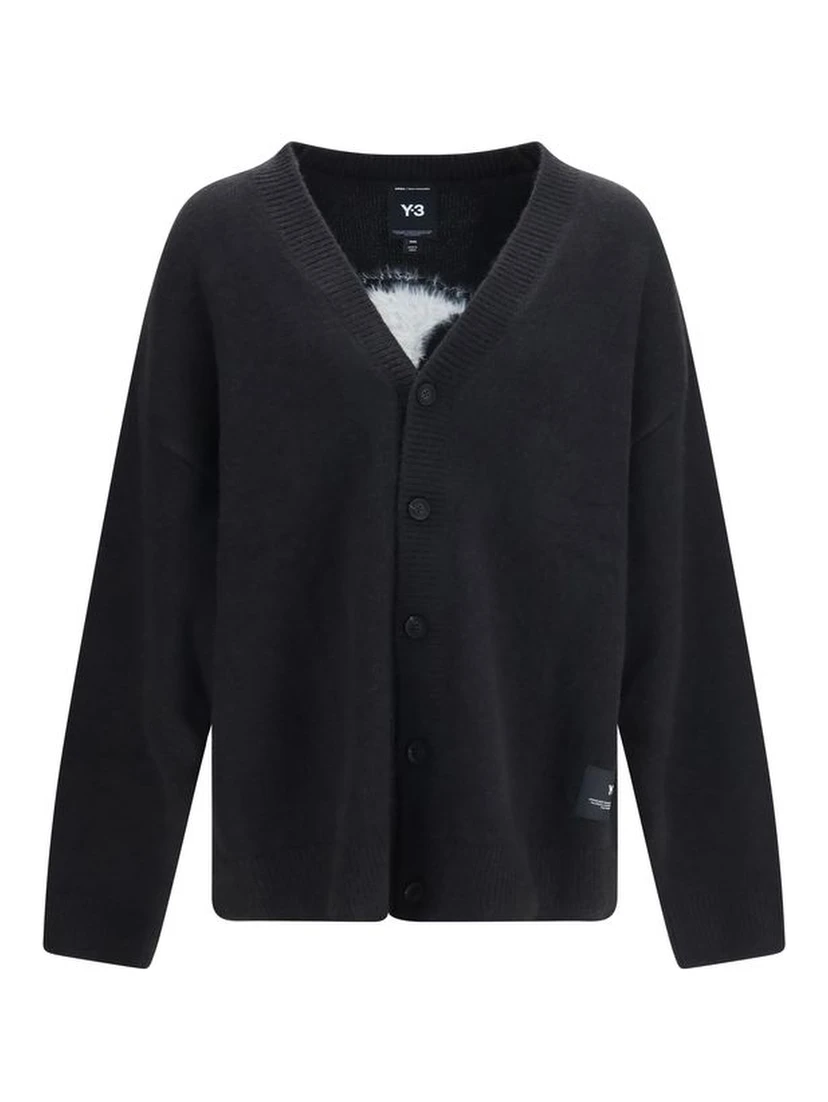 Black Polyamide Cardigan