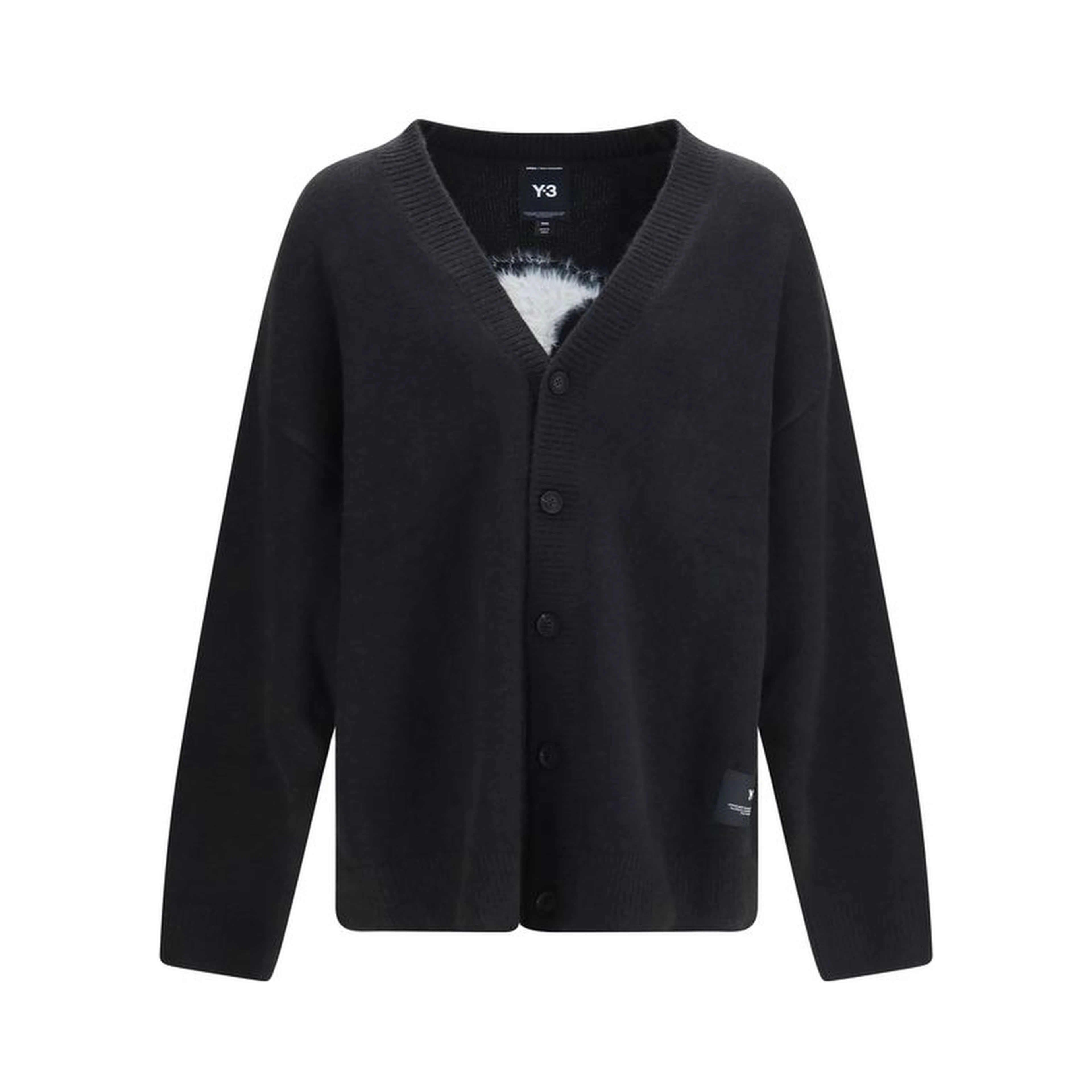 Black Polyamide Cardigan