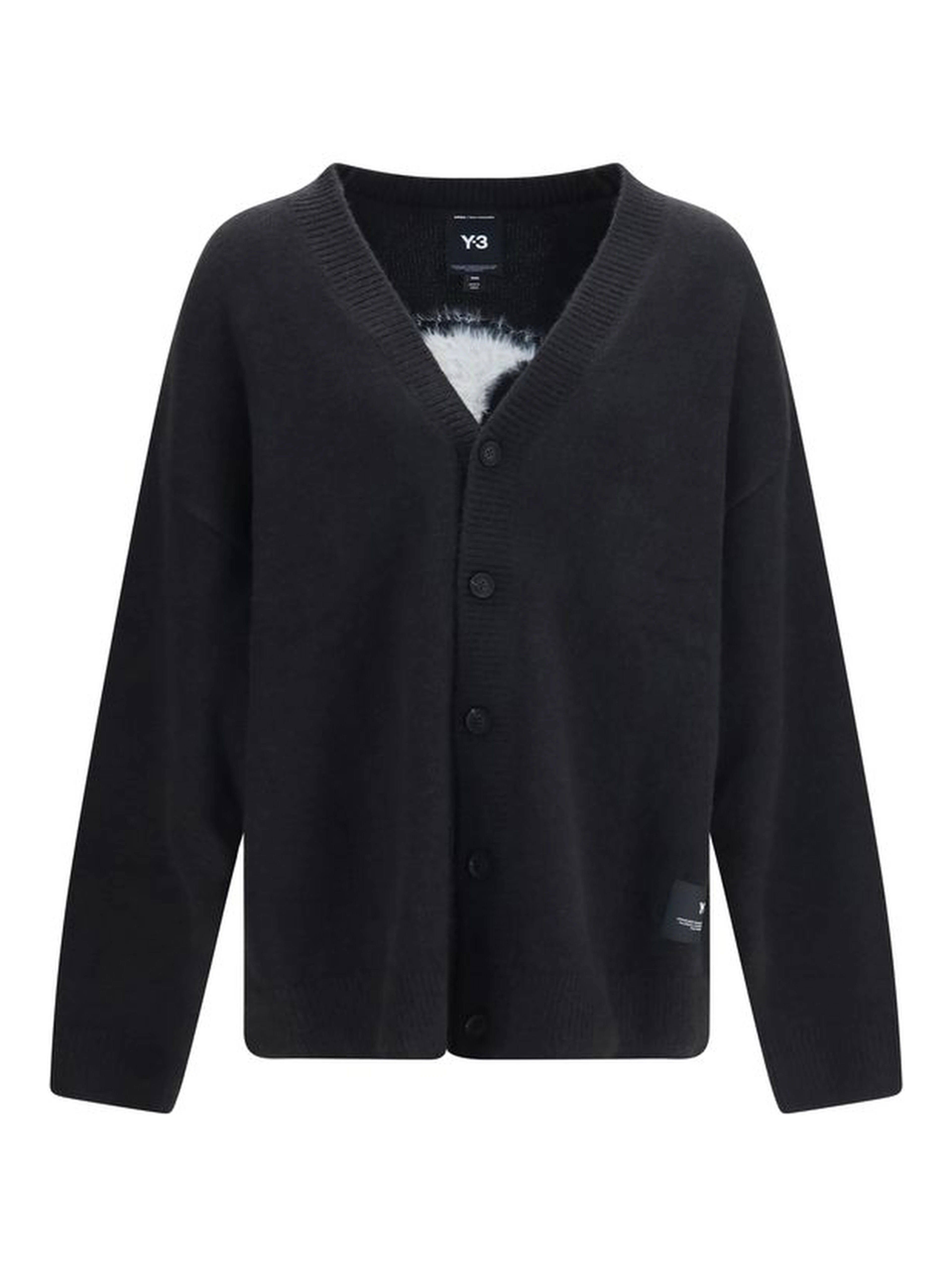 Black Polyamide Cardigan
