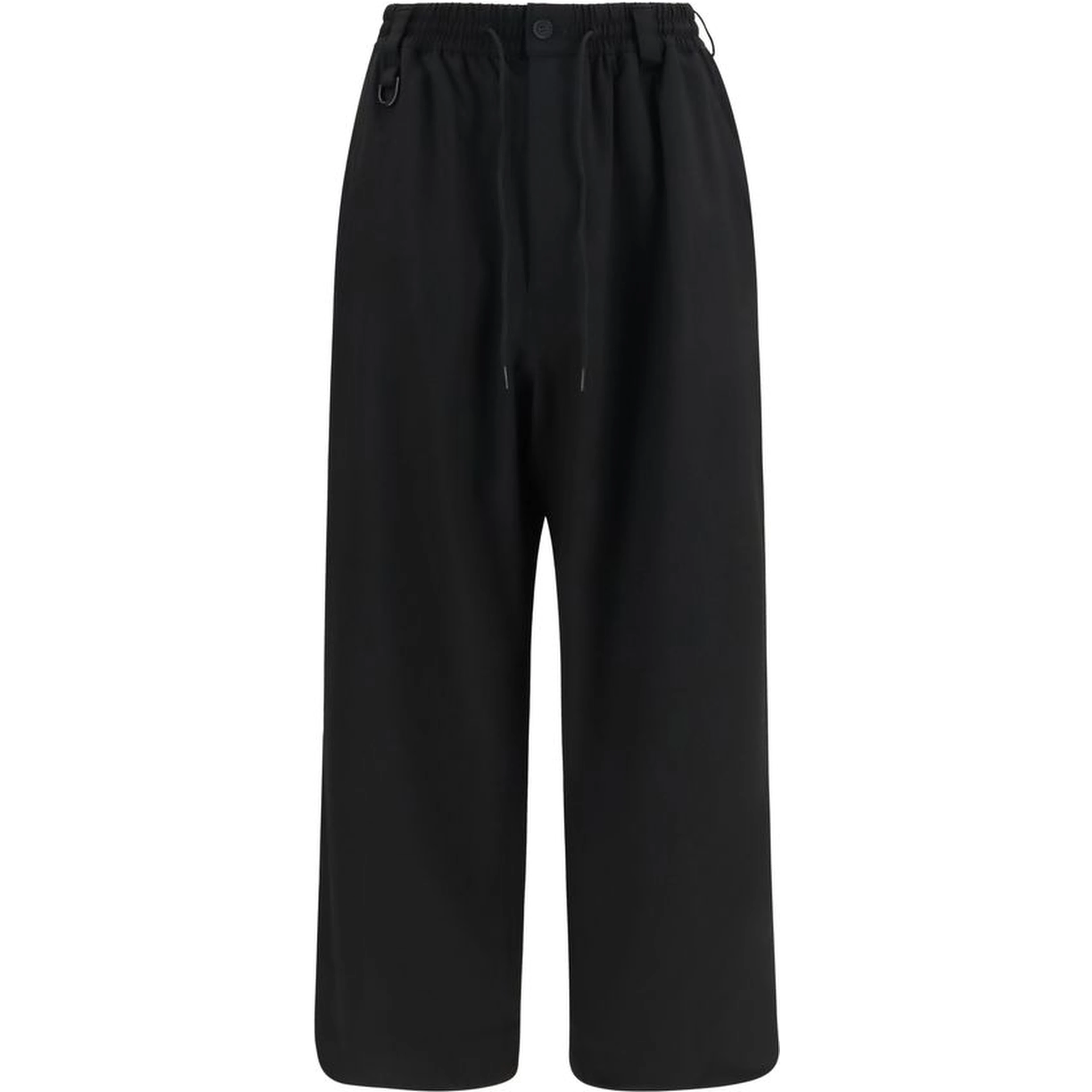 Black Wool Oves Aries Casual Pants