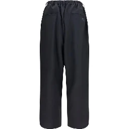 Black Polyester Joggers (Workout Pants)