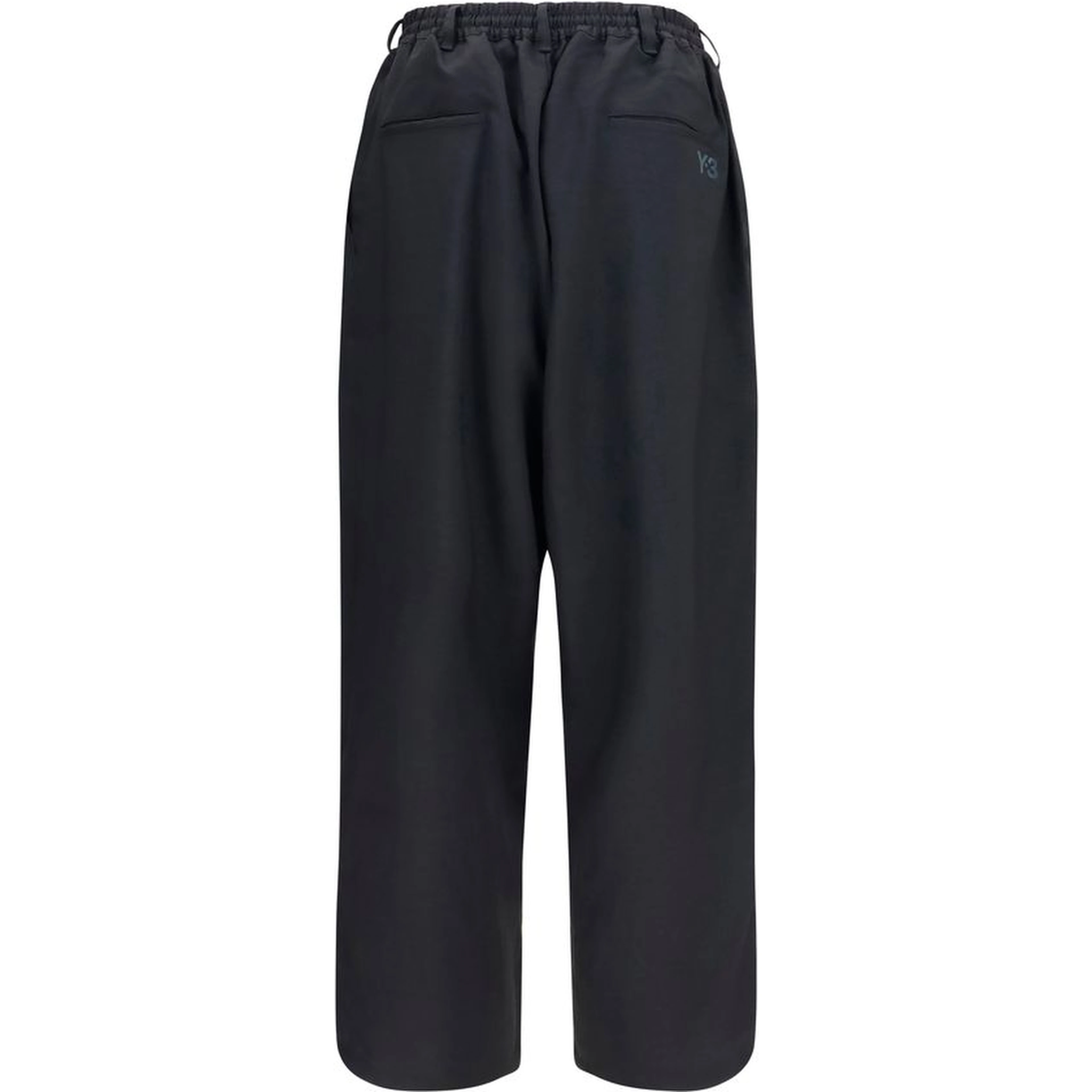 Black Polyester Joggers (Workout Pants)