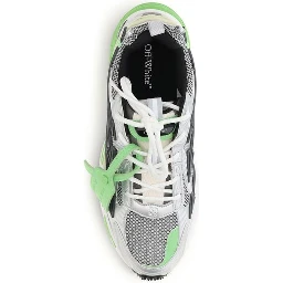Bicolor Polyethylene Athletic Sneakers
