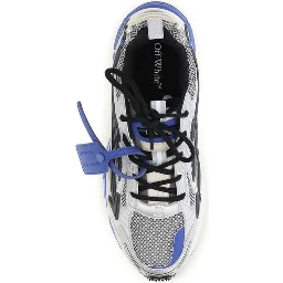 Gray Polyethylene Athletic Sneakers