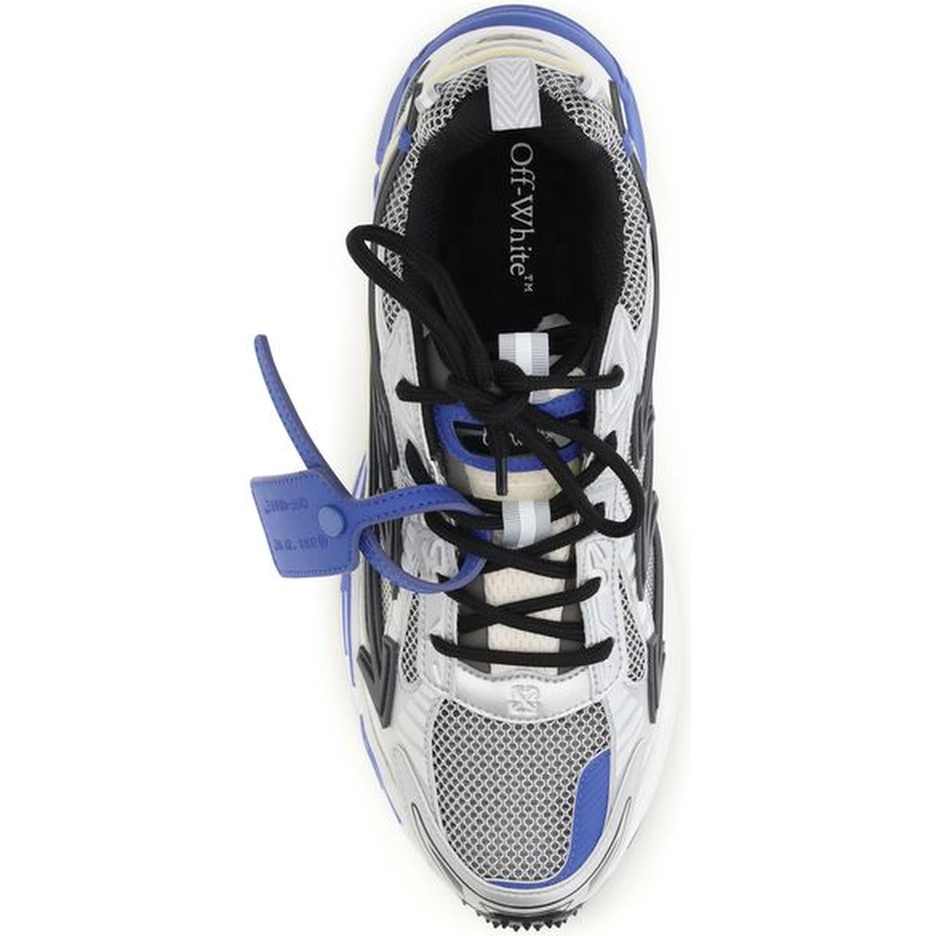 Gray Polyethylene Athletic Sneakers