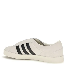 White Calf Leather Bos Taurus Sneakers
