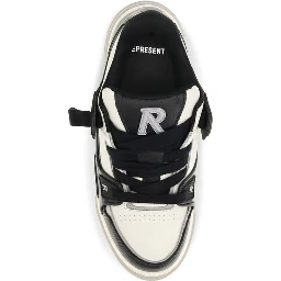 Multicolor Calf Leather Bos Taurus Chunky Sneakers