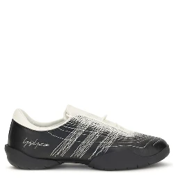 Black Rubber Athletic Sneakers