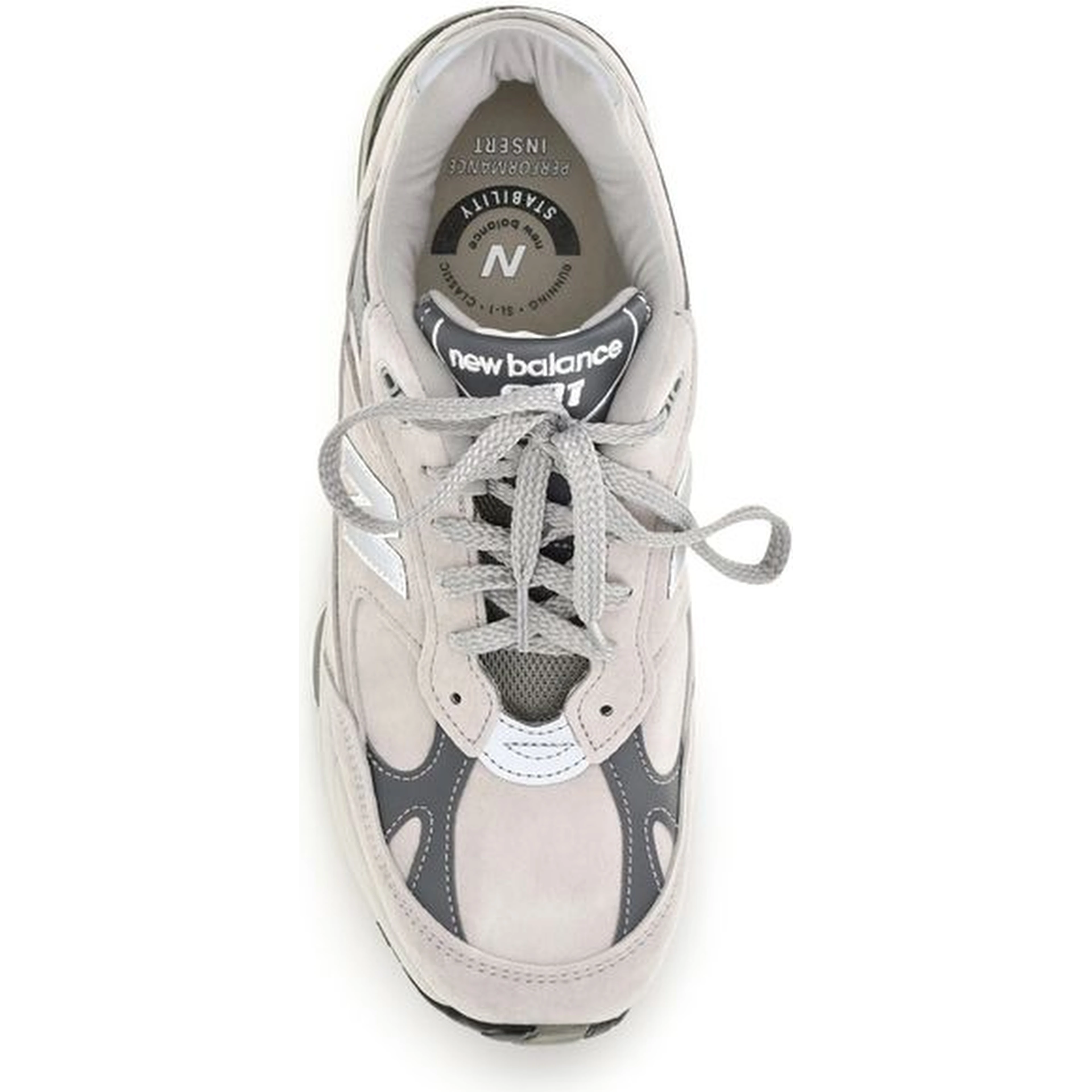 Gray Suede Leather Athletic Sneakers