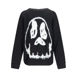 Black Polyamide Cardigan