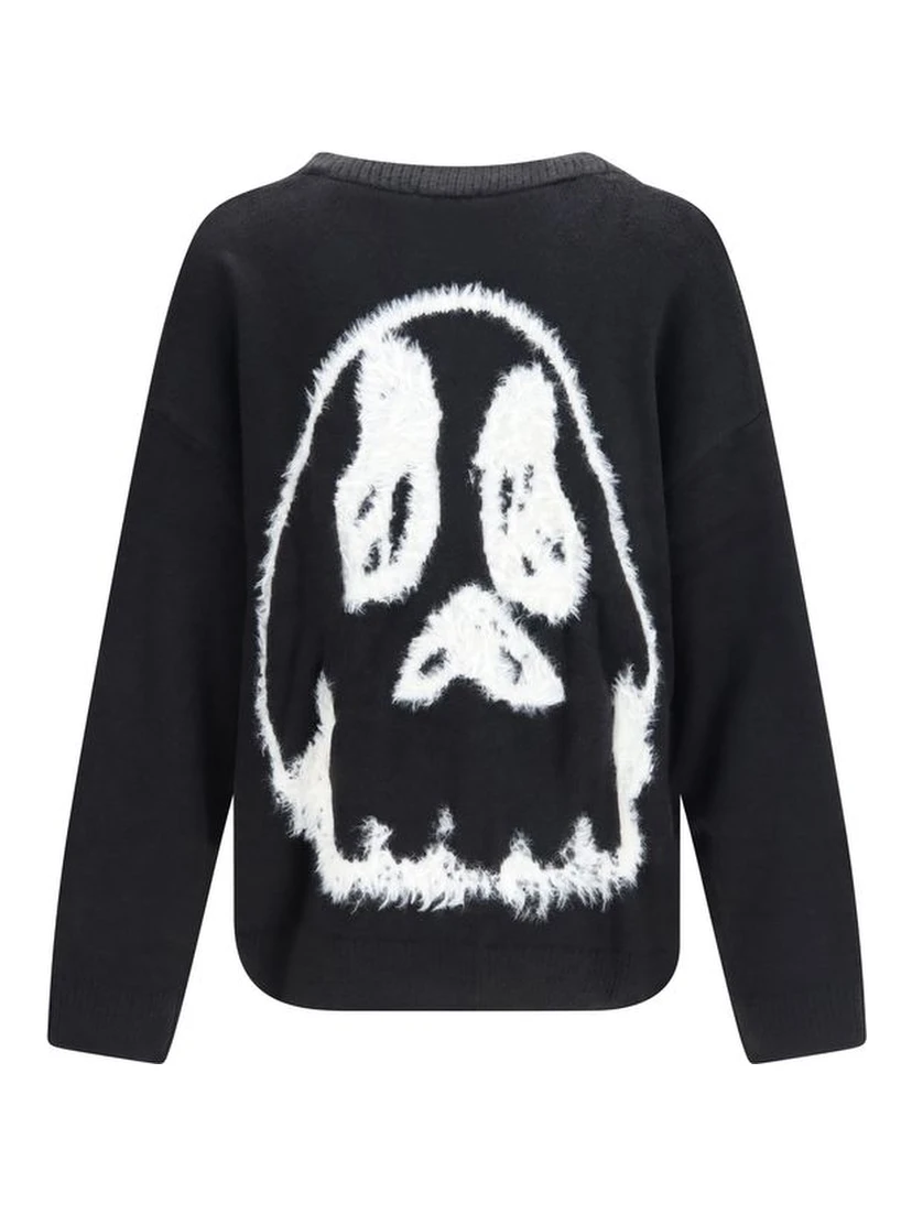 Black Polyamide Cardigan