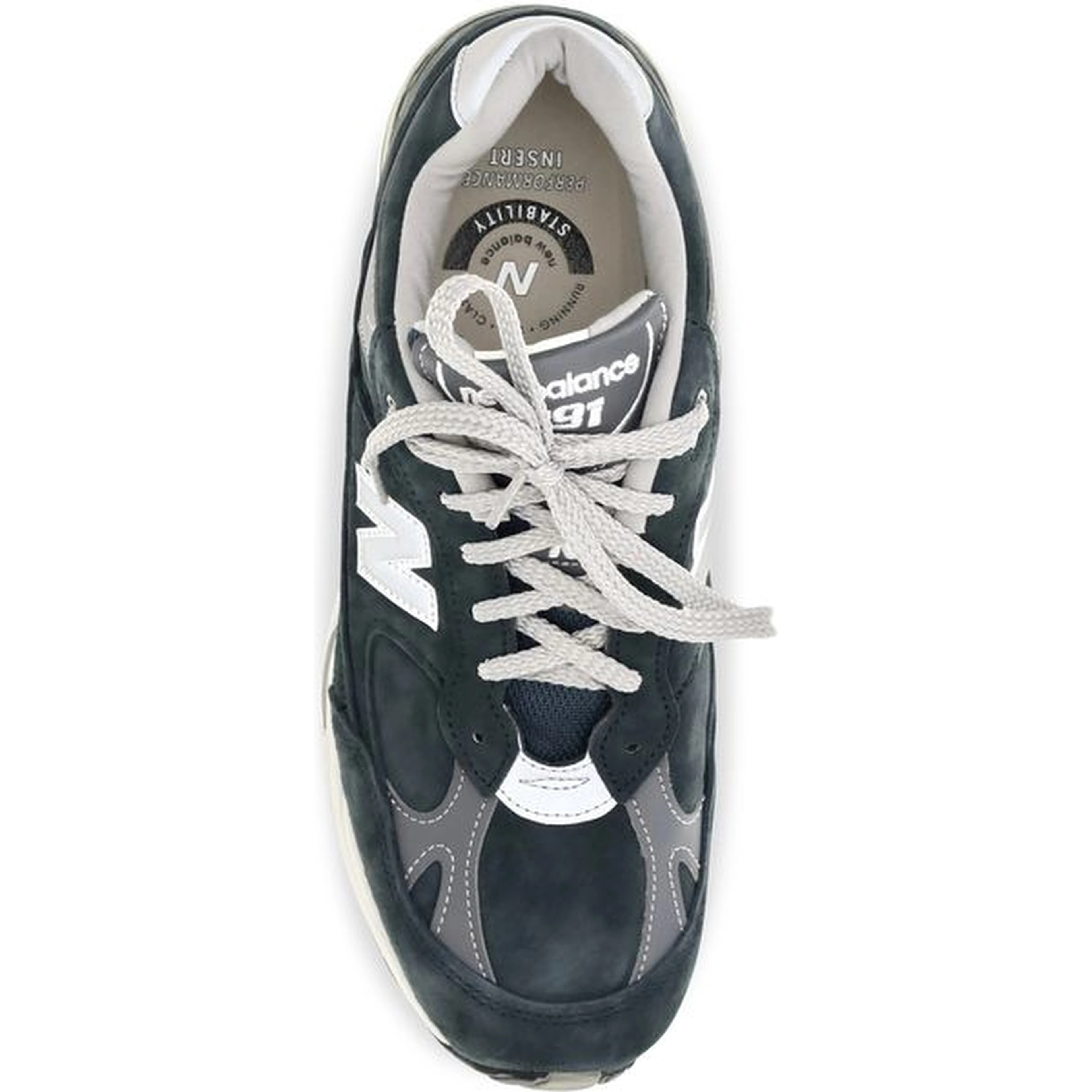 Blue Suede Leather Athletic Sneakers
