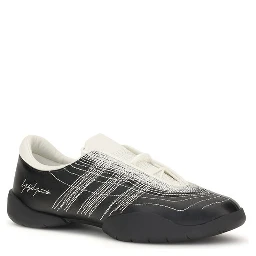 Black Rubber Athletic Sneakers