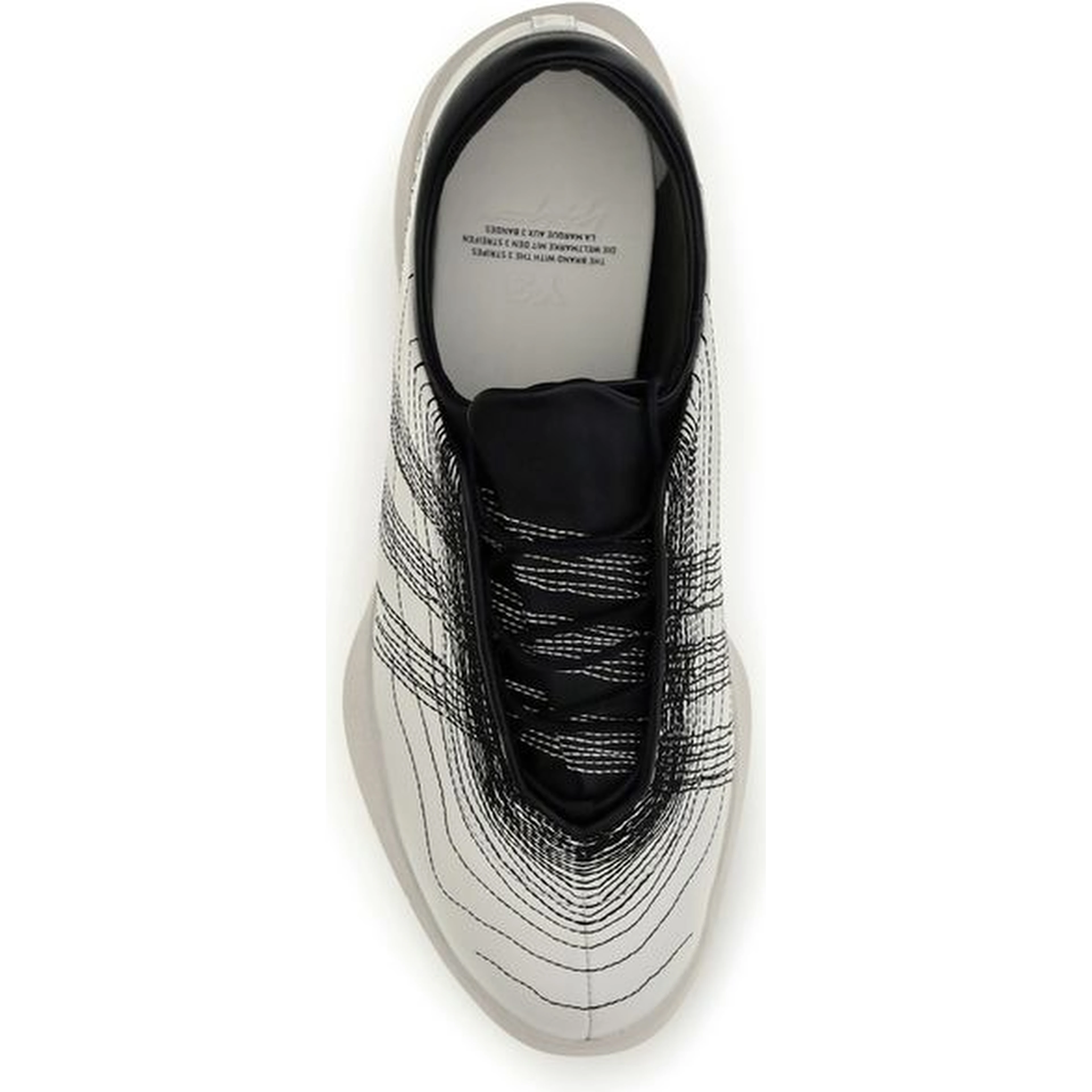 Beige Calf Leather Bos Taurus Sneakers