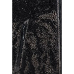 Brown Polyester Full-Length Jacket