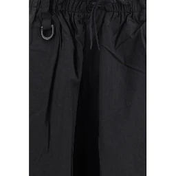 Black Polyamide Cargo Pants