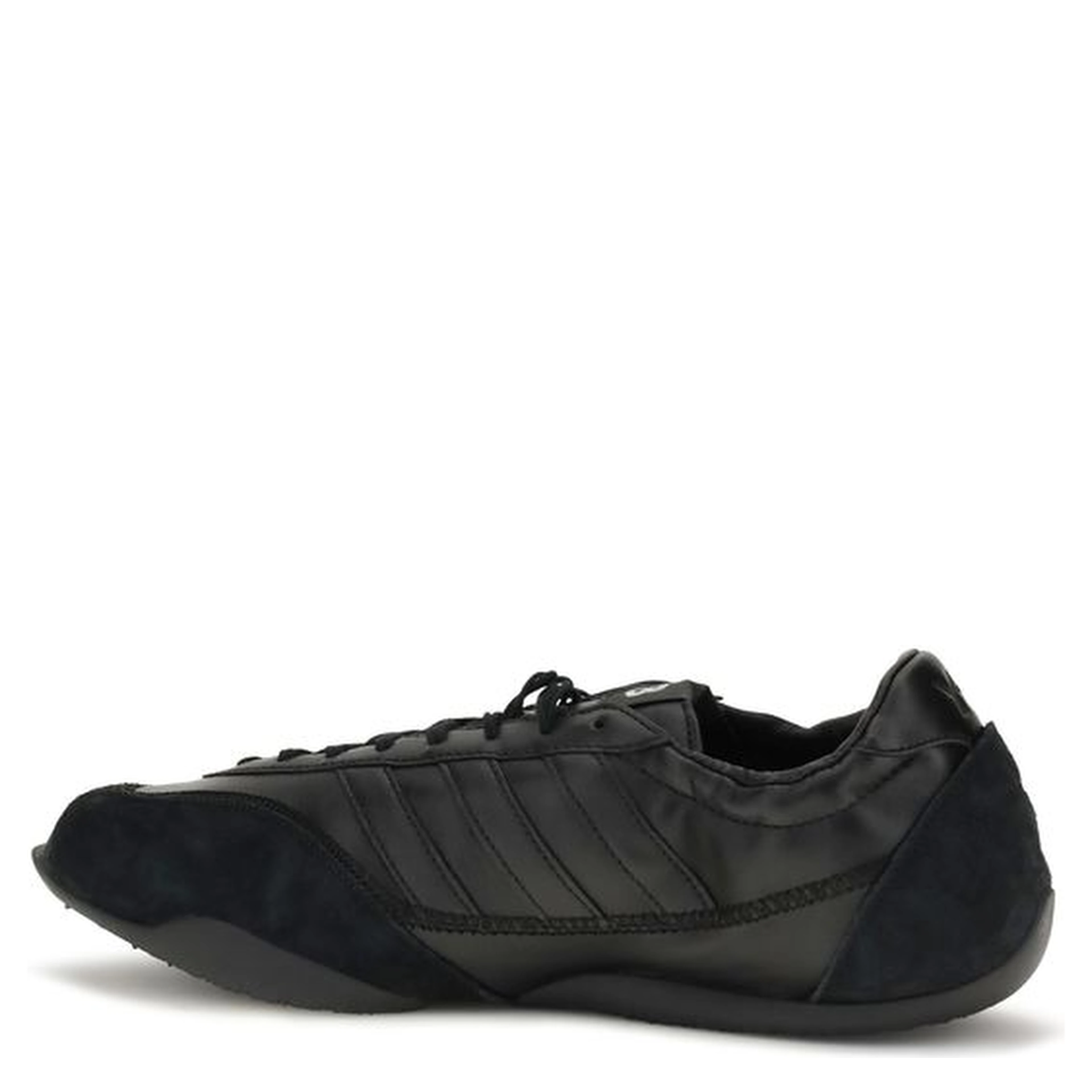 Black Calf Leather Bos Taurus Athletic Sneakers