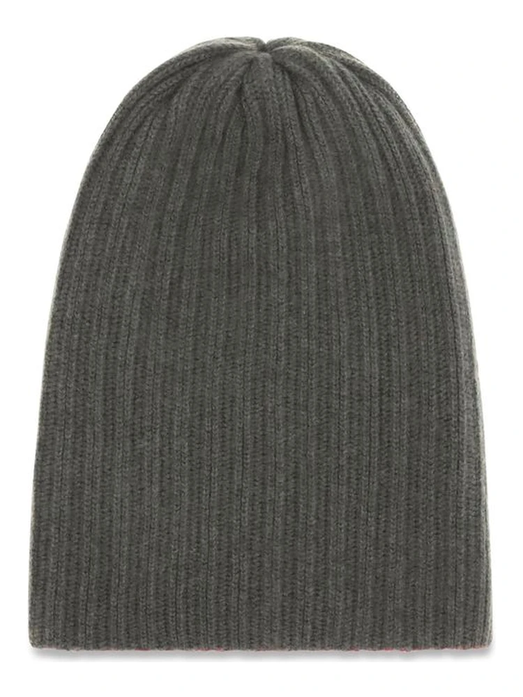 Bicolor Cashmere Beanie