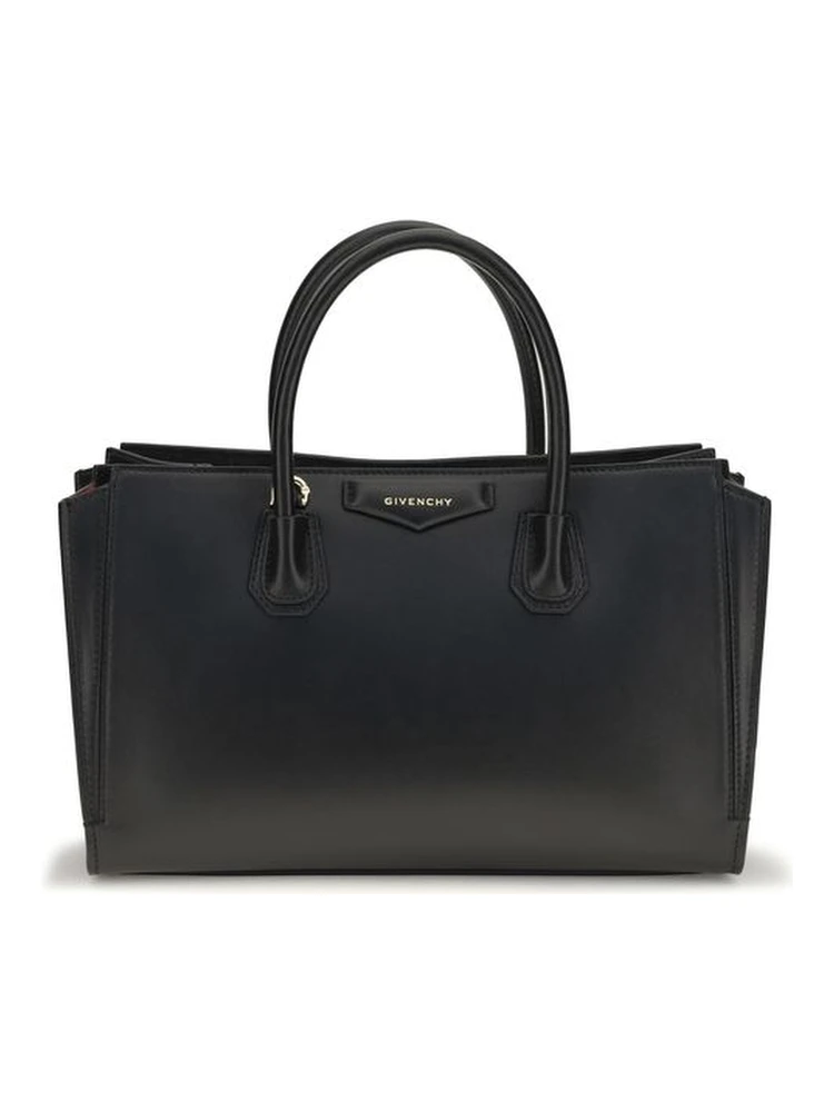 Black Calf Leather Bos Taurus Handbag