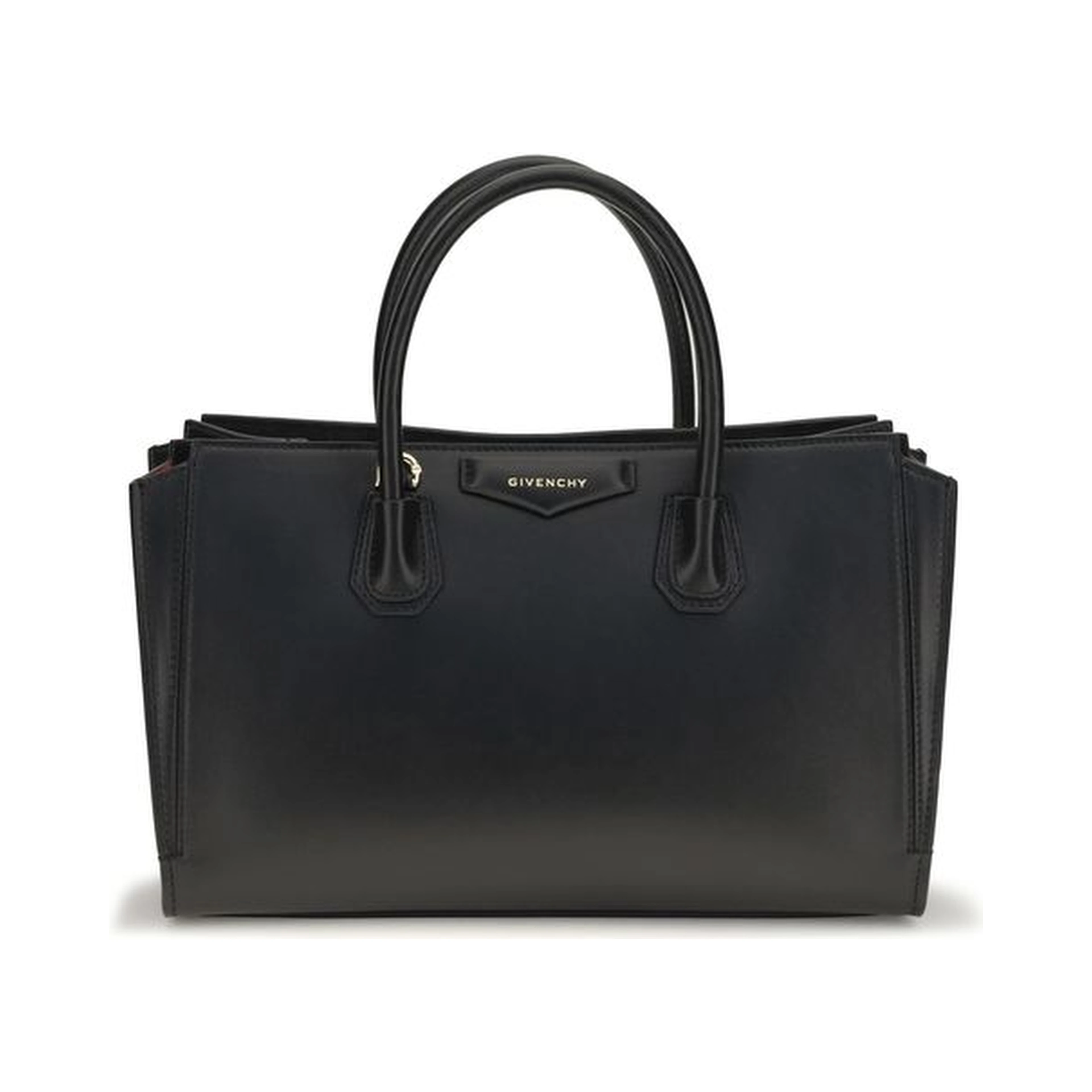 Black Calf Leather Bos Taurus Handbag