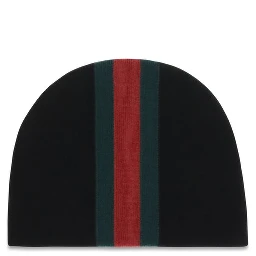 Black Wool Oves Aries Beanie