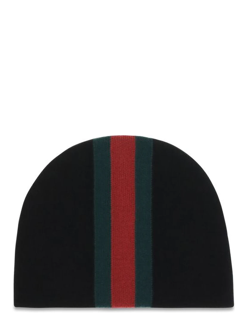 Black Wool Oves Aries Beanie
