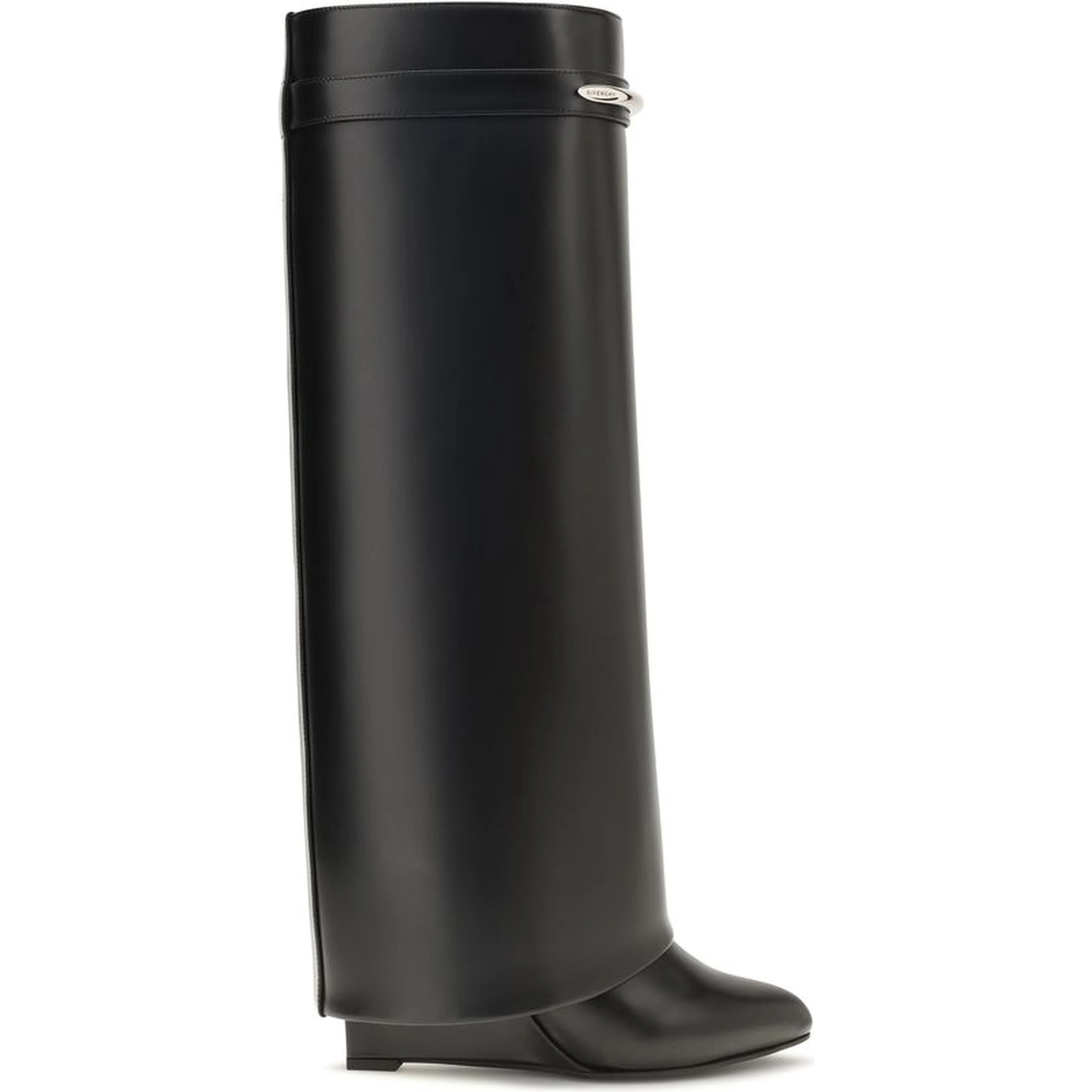 Black Calf Leather Bos Taurus Boots