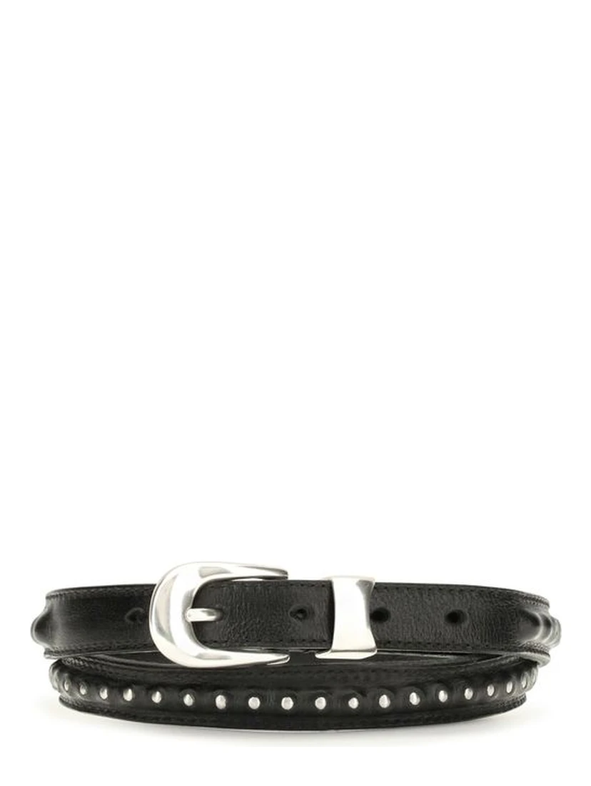 Black Calf Leather Bos Taurus Regular Belt