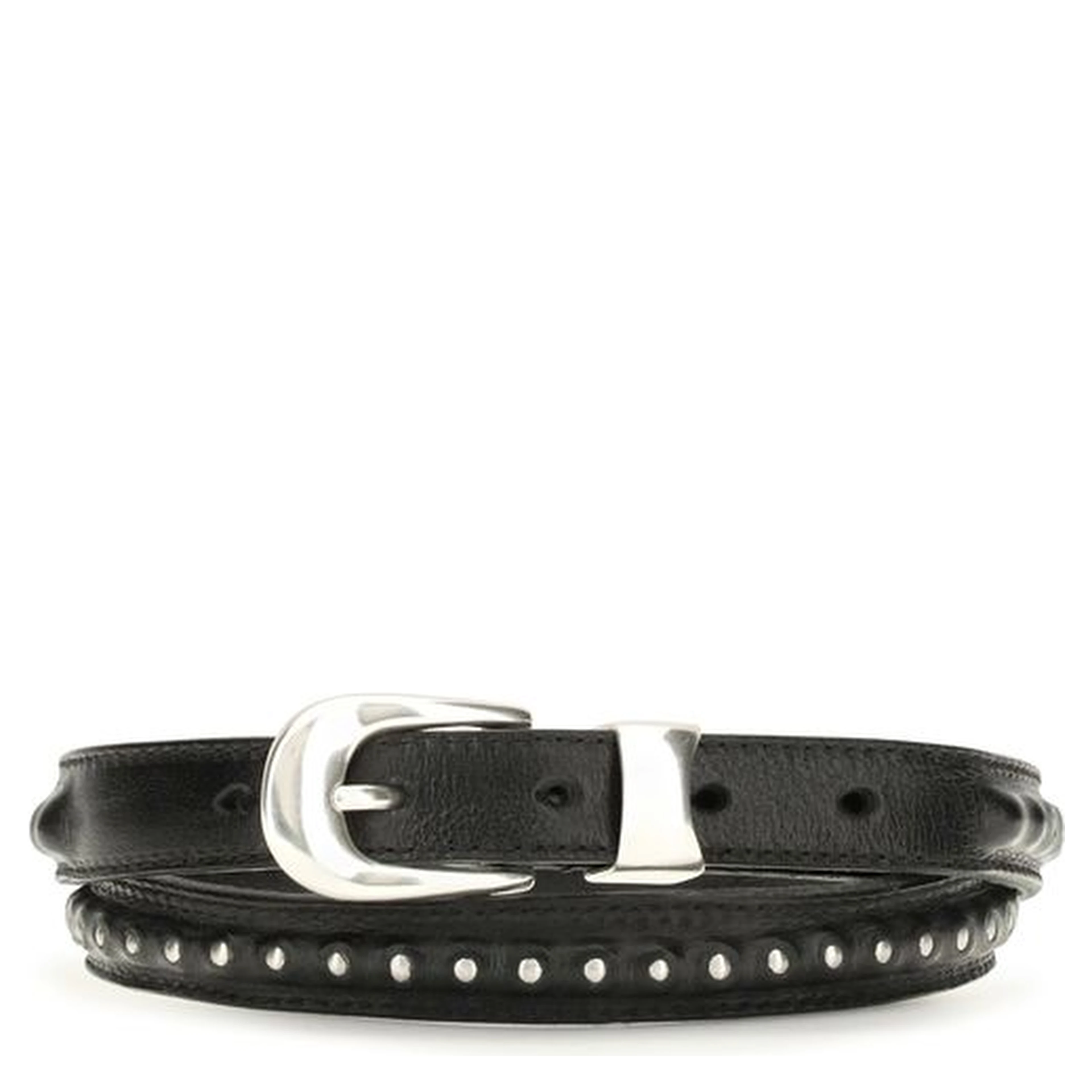 Black Calf Leather Bos Taurus Regular Belt