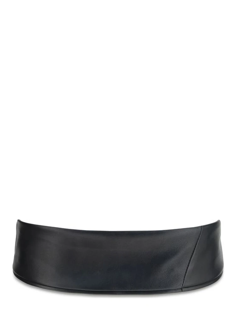 Black Calf Leather Bos Taurus High-Waist Belt alternative