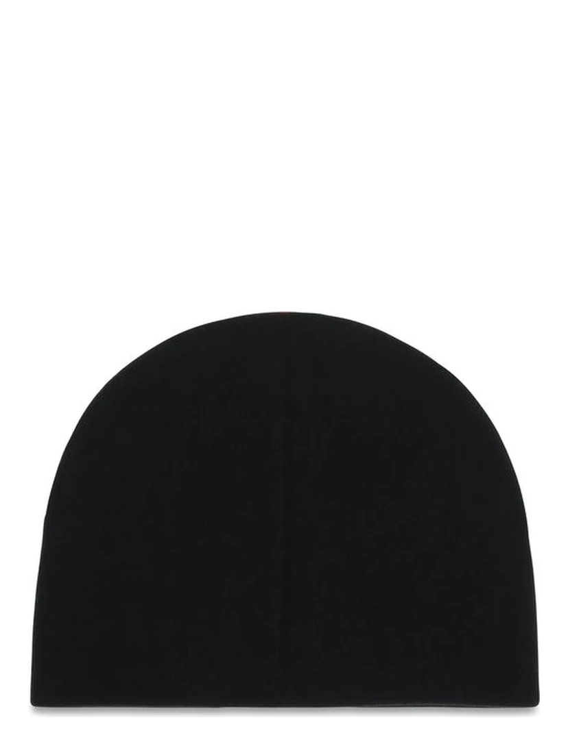 Black Wool Oves Aries Beanie