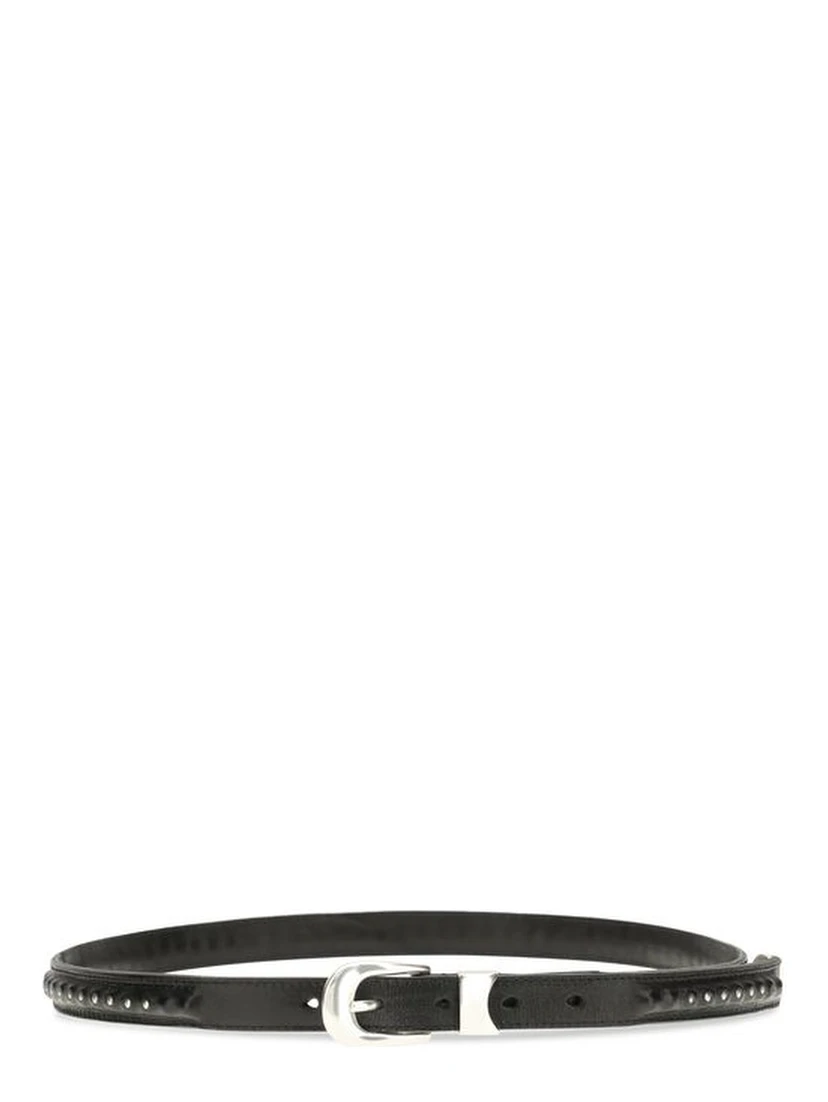 Black Calf Leather Bos Taurus Regular Belt