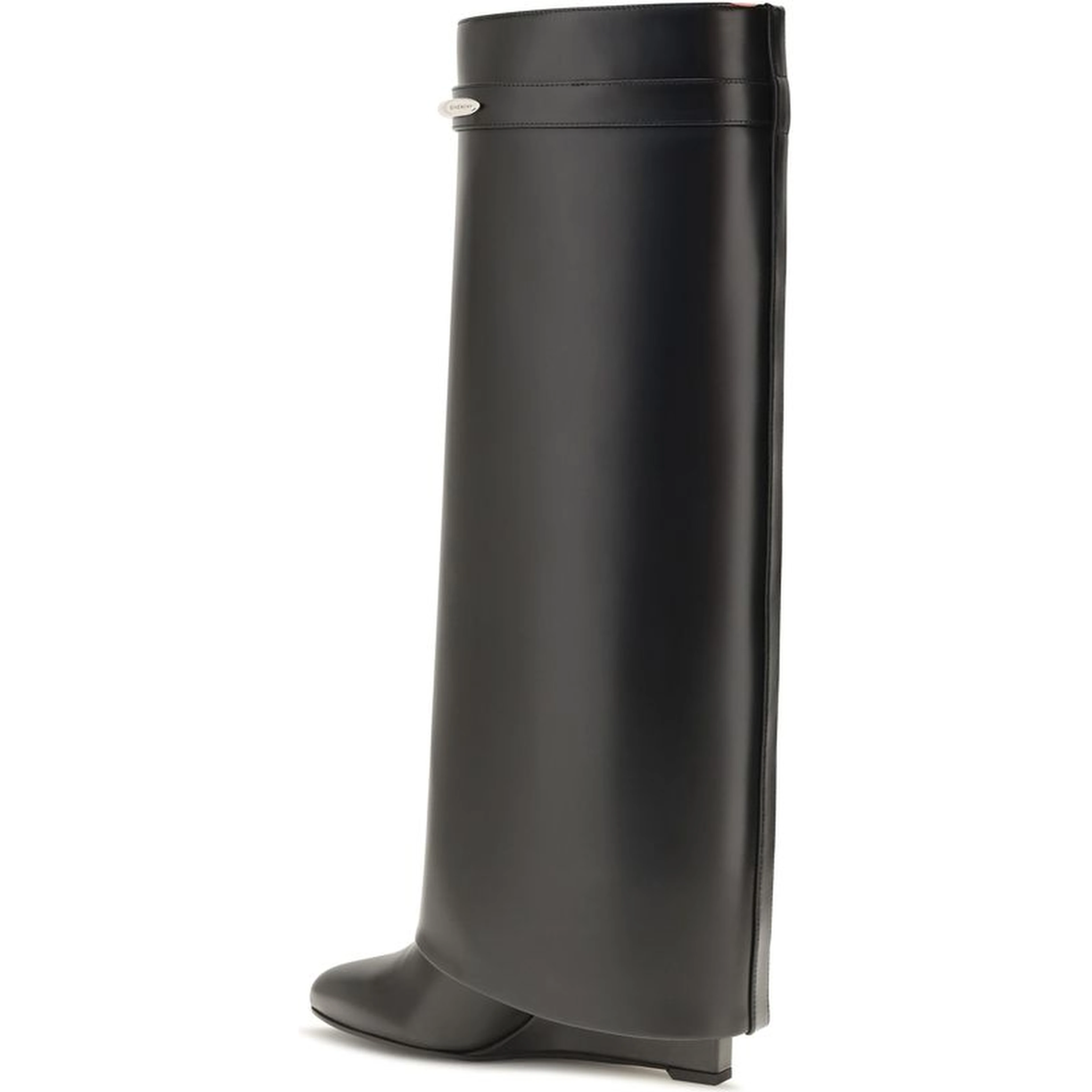 Black Calf Leather Bos Taurus Boots