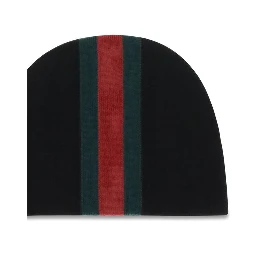 Black Wool Oves Aries Beanie
