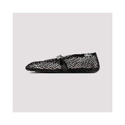 Alaïa Fishnet Ballerinas