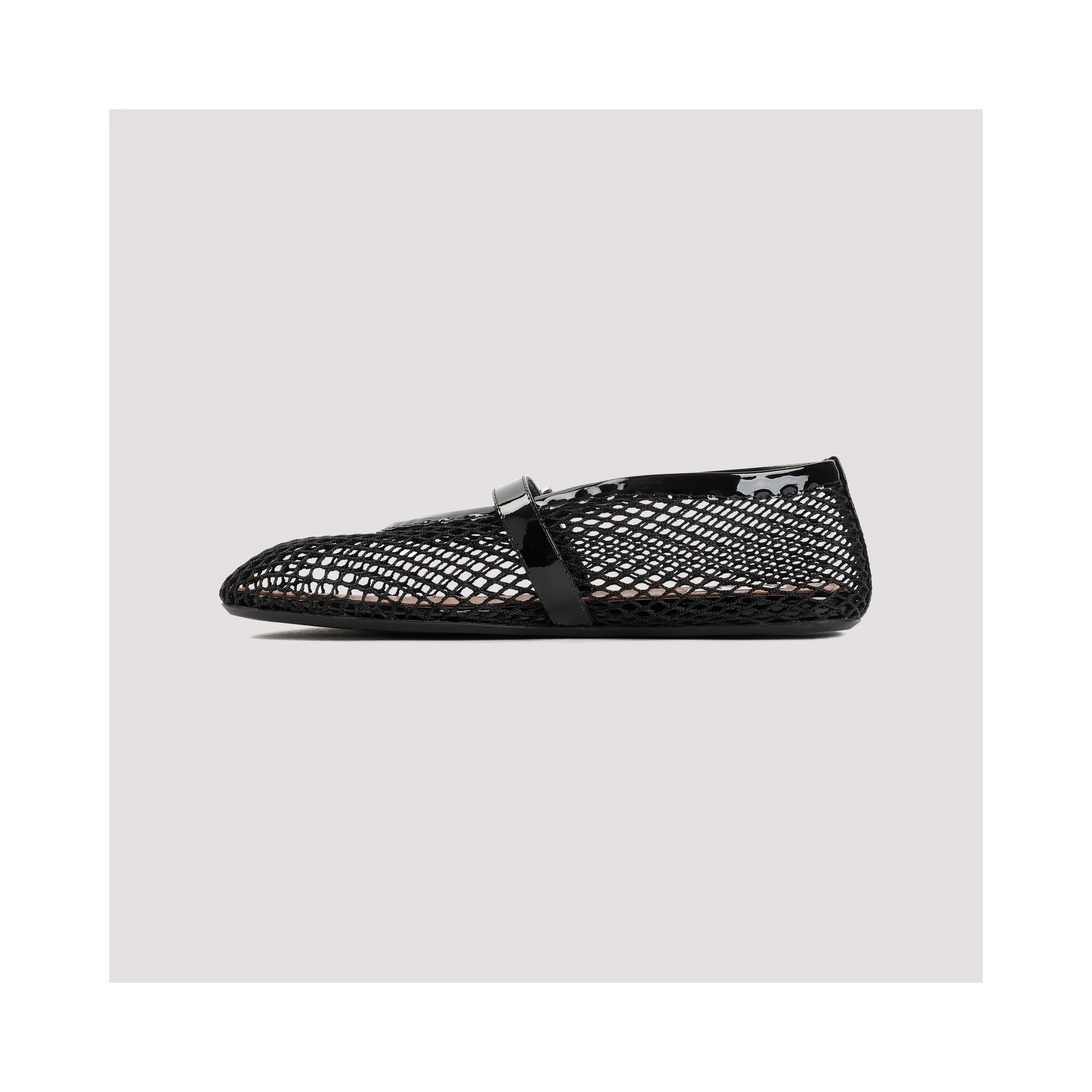 Alaïa Fishnet Ballerinas