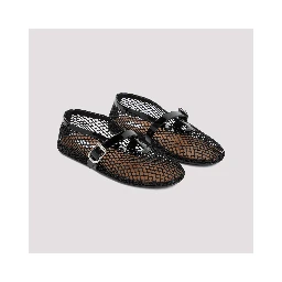 Alaïa Fishnet Ballerinas