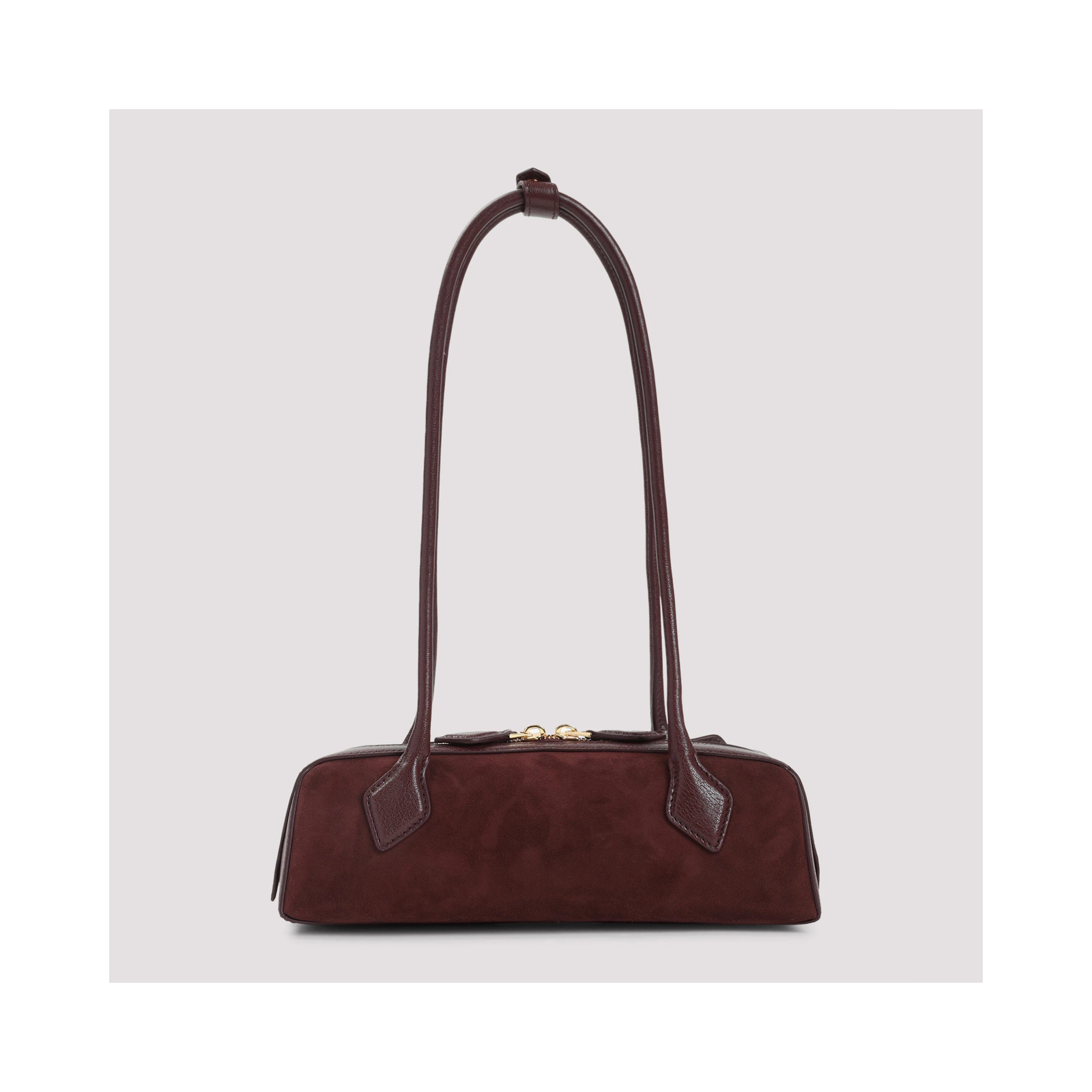 Alaïa Teckel Small Suede Shoulder Bag