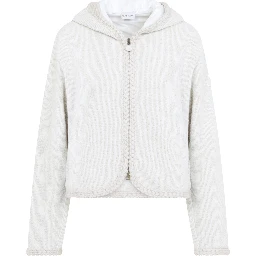 Moncler Zip Up Cardigan
