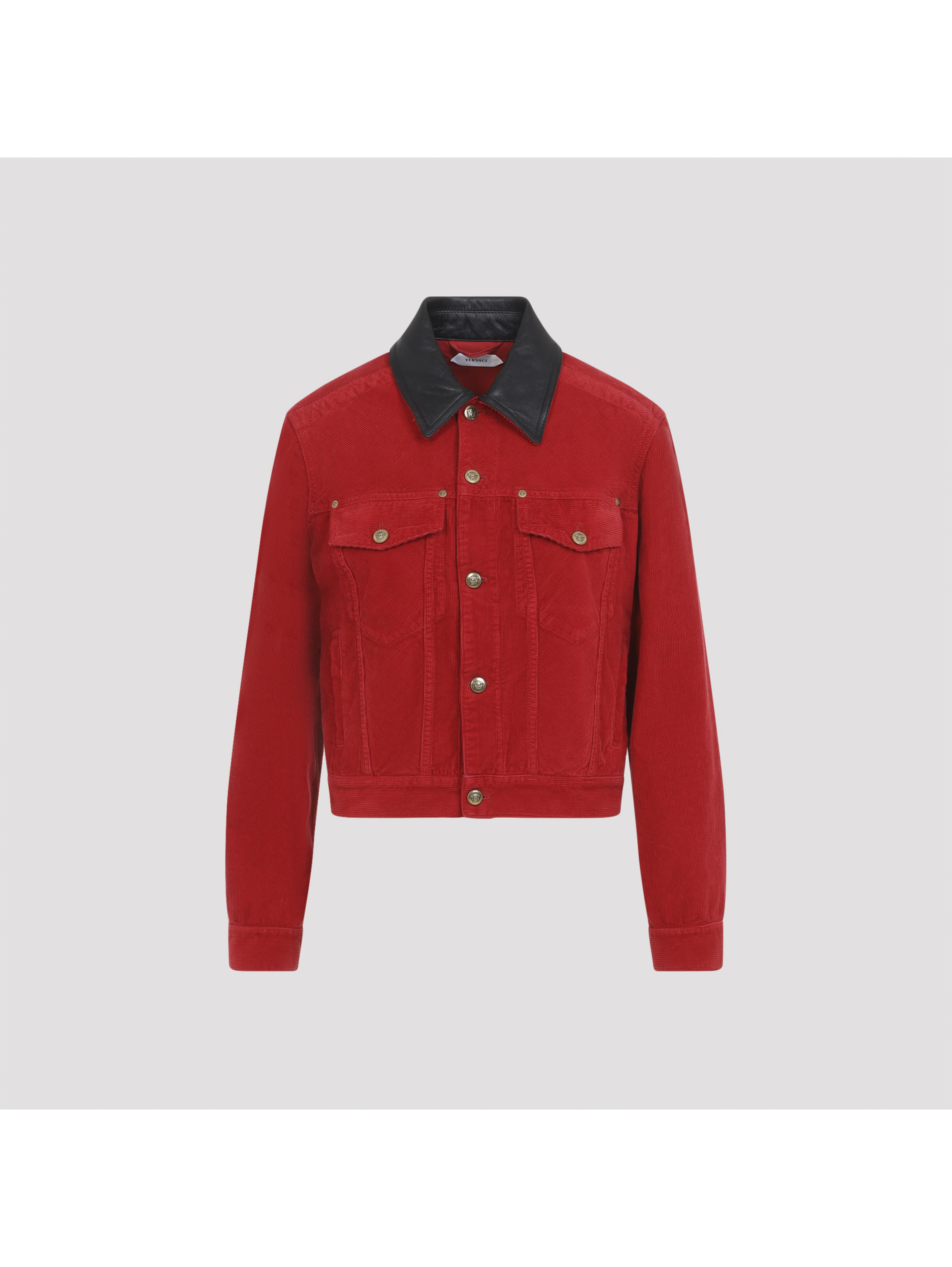Versace Denim Garment-Dyed Jacket