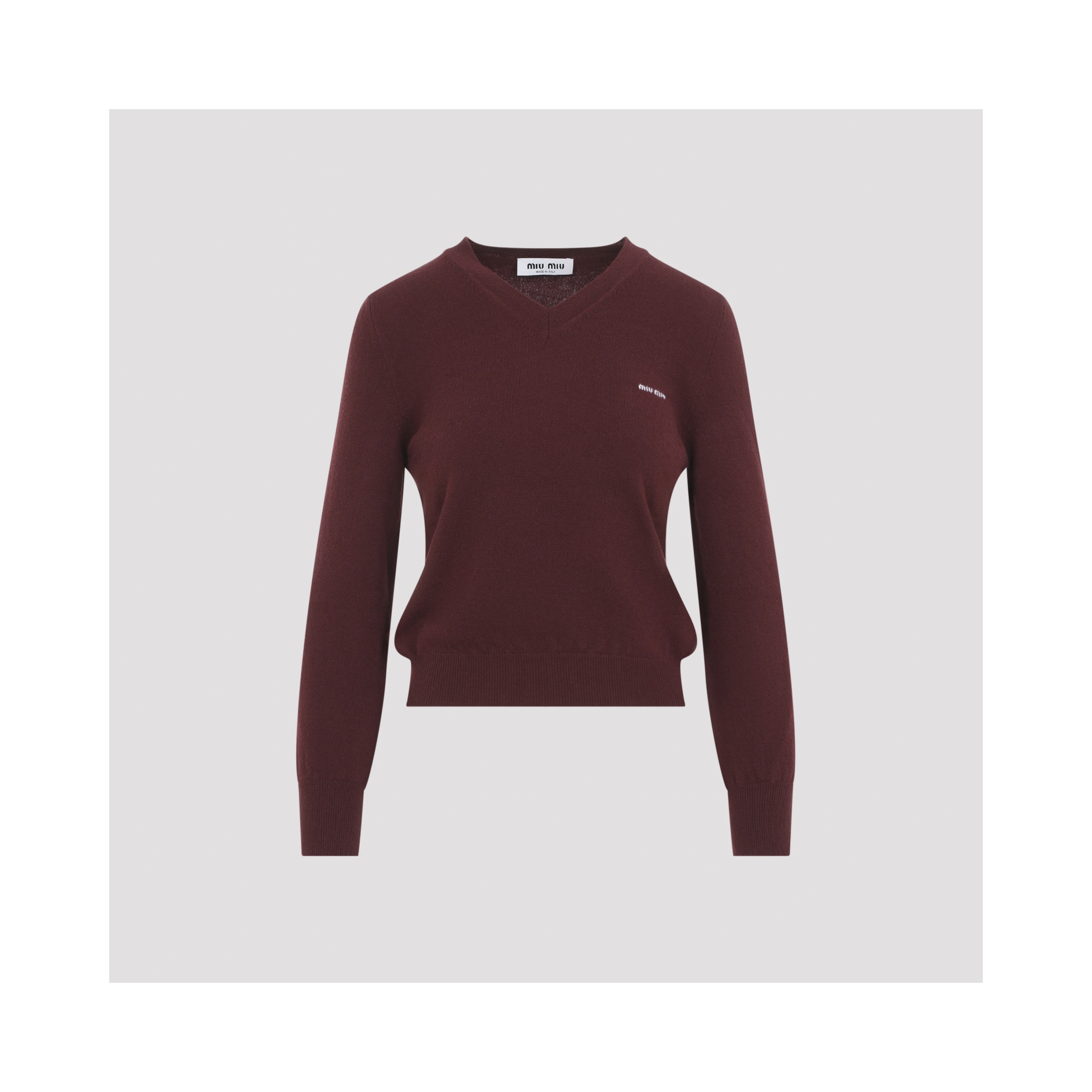 Miu Miu V Neck Sweater