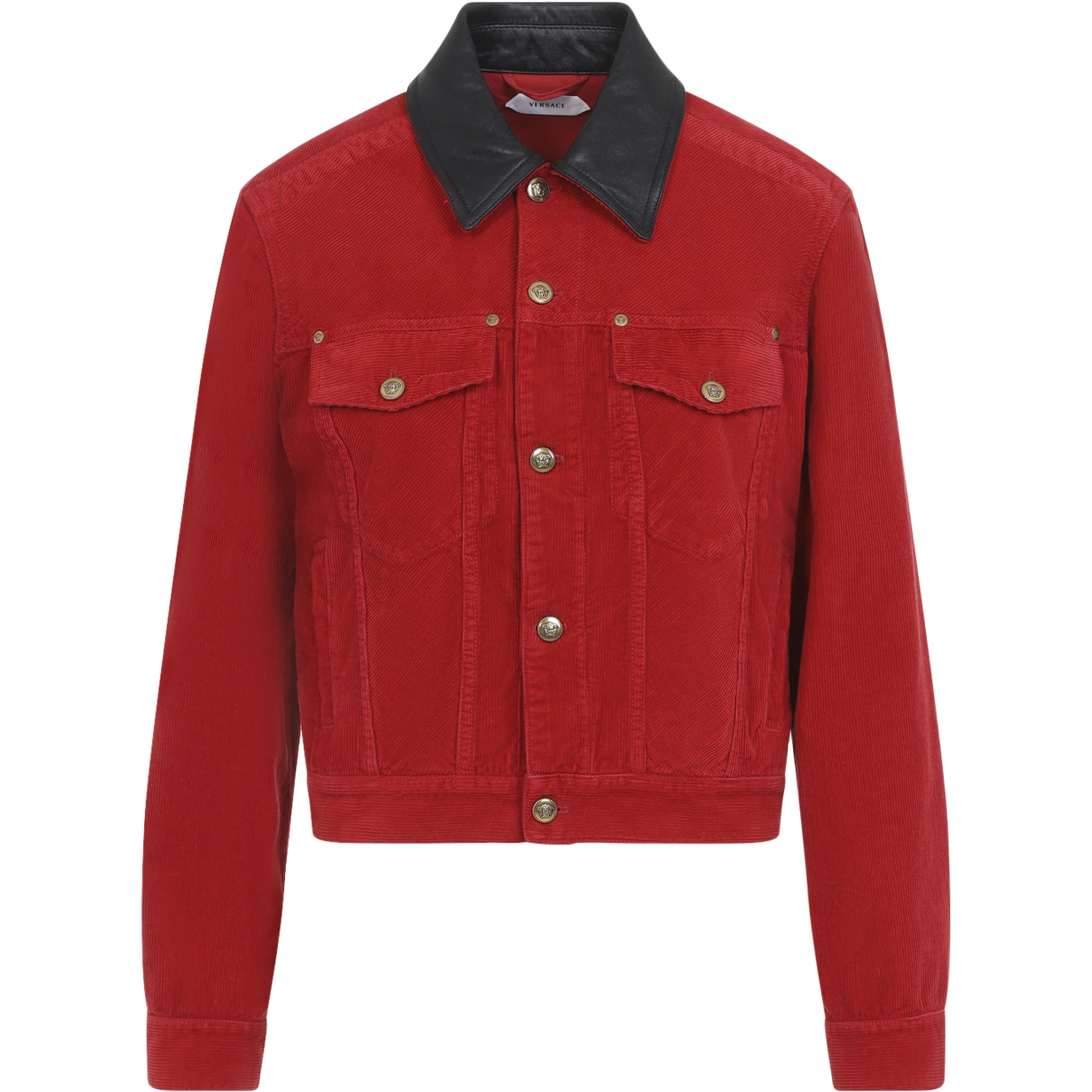 Versace Denim Garment-Dyed Jacket