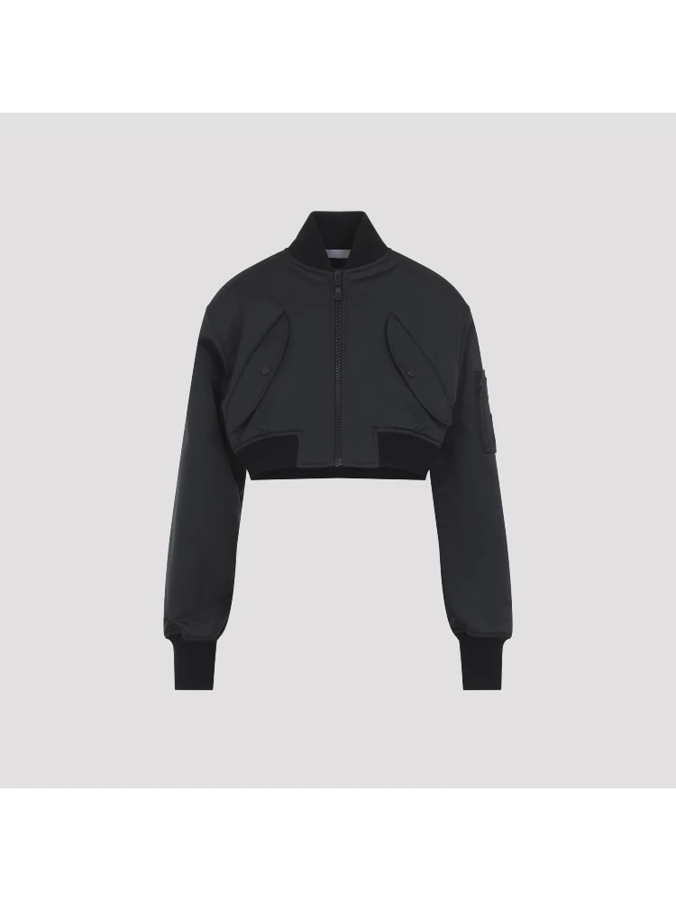 Balenciaga Cropped Bomber
