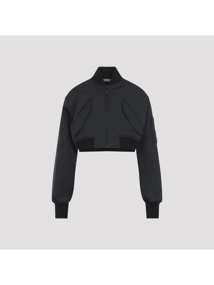 Balenciaga Cropped Bomber