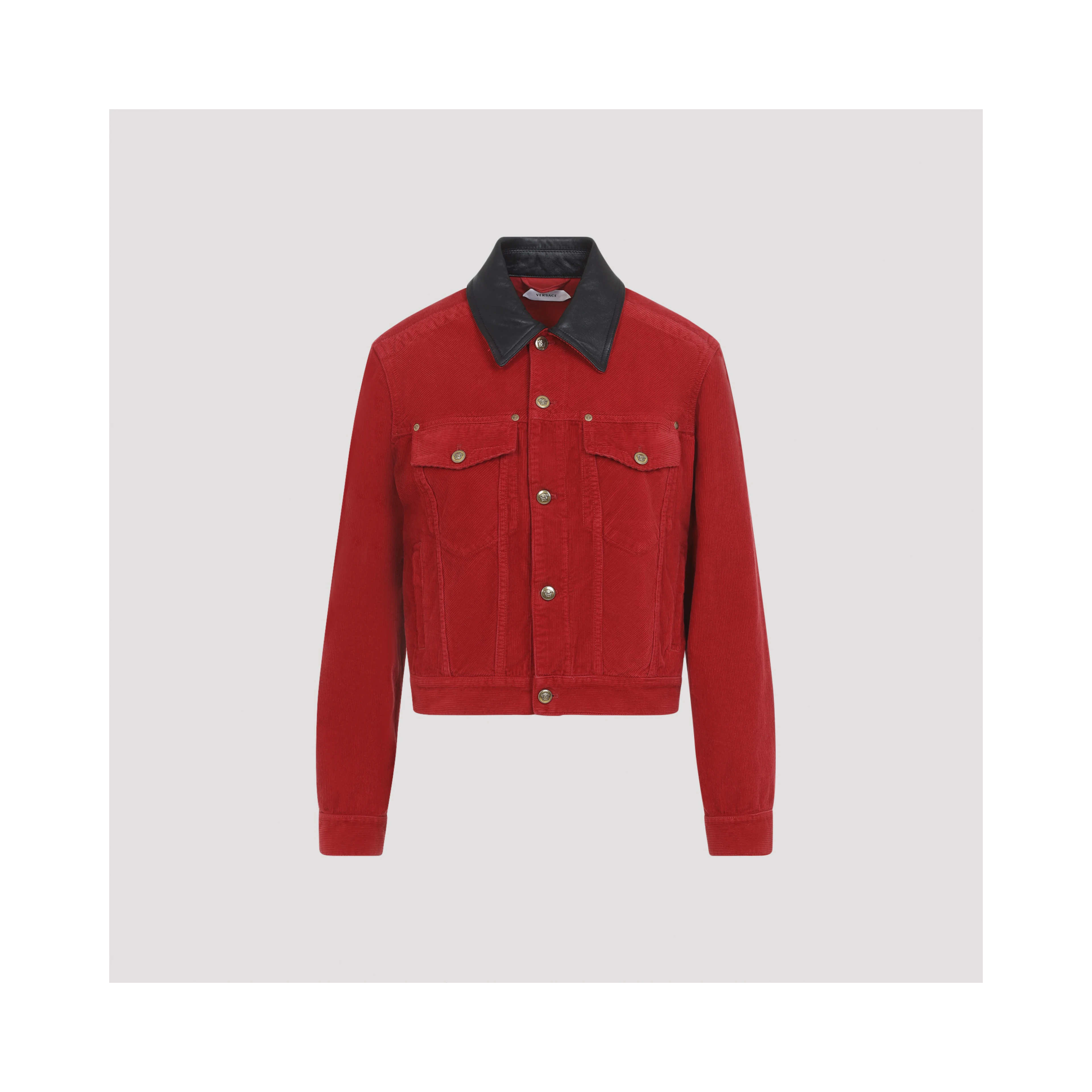 Versace Denim Garment-Dyed Jacket